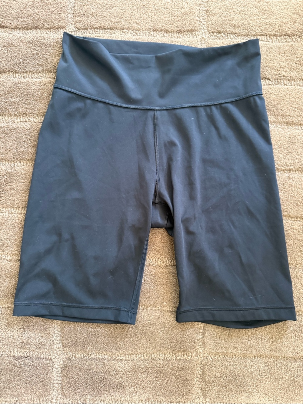 adidas Black High-Rise Bike Shorts